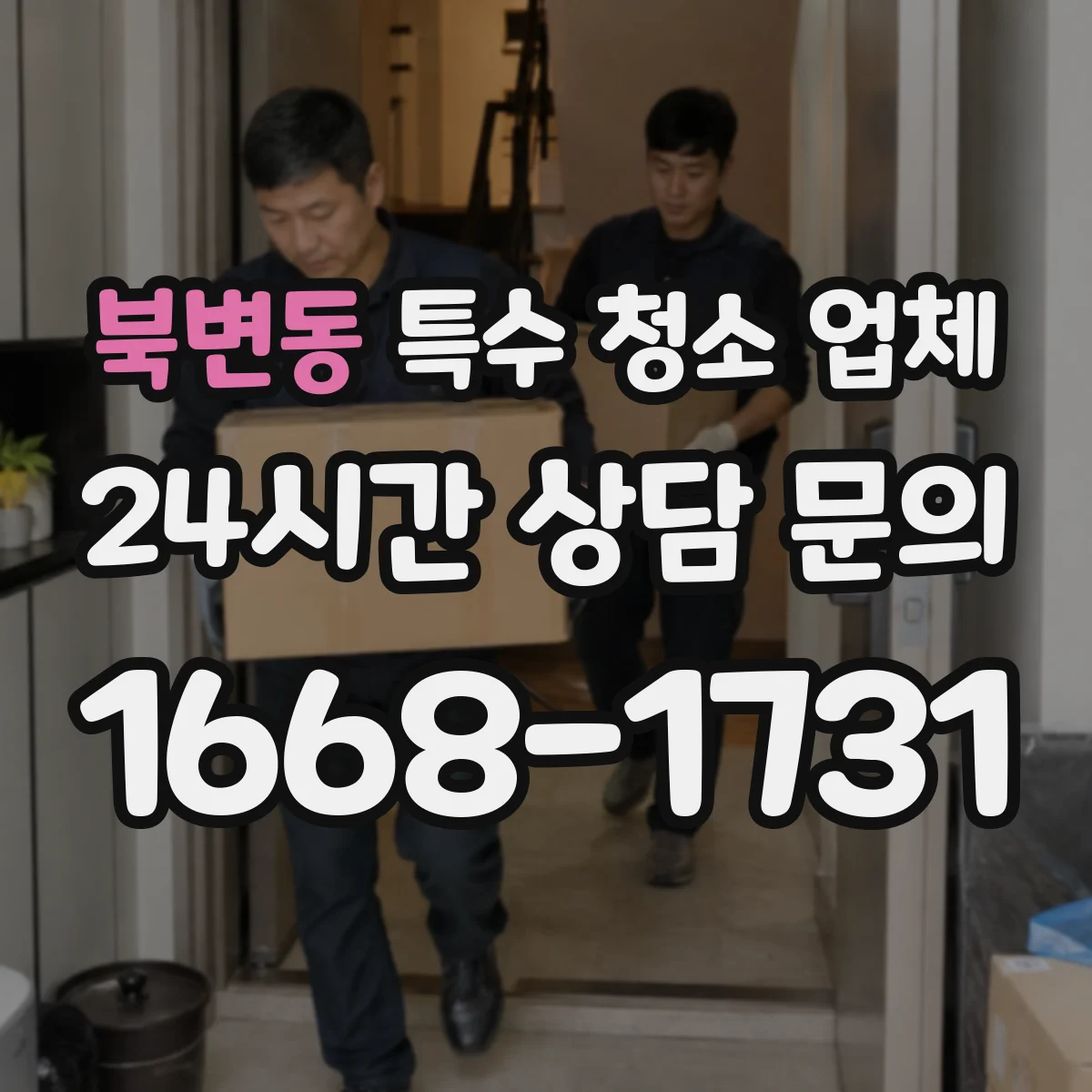 북변동 특수 청소 업체