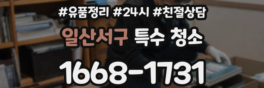 일산서구 특수 청소