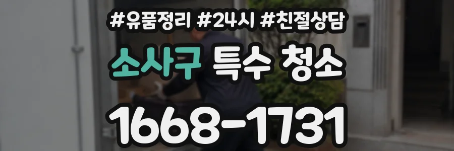 소사구 특수 청소