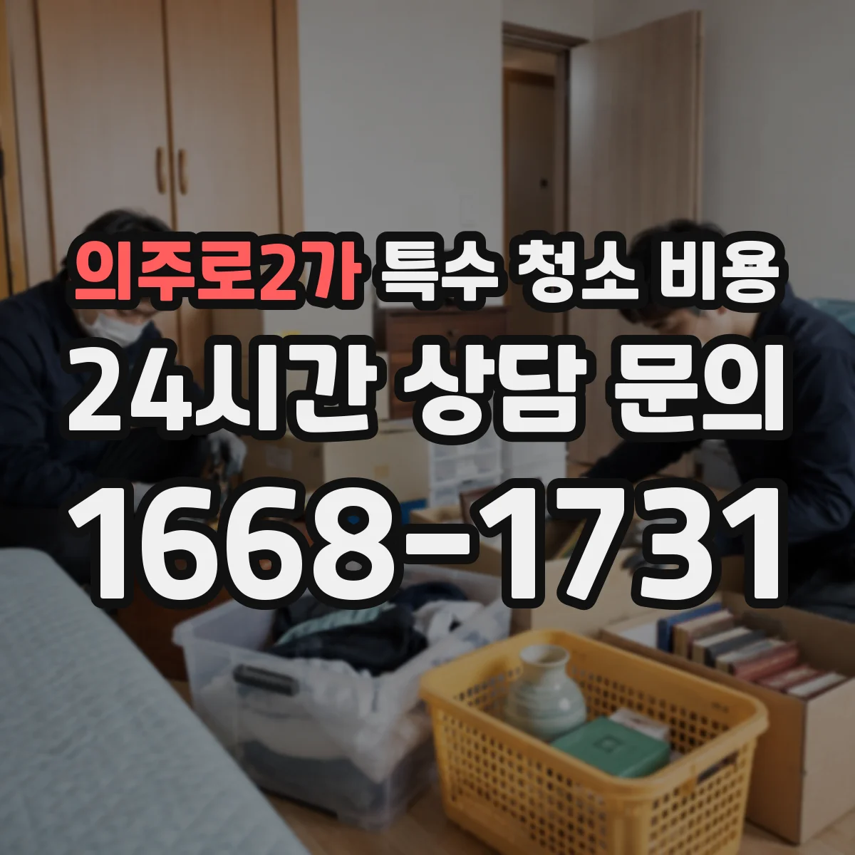 의주로2가 특수 청소 비용
