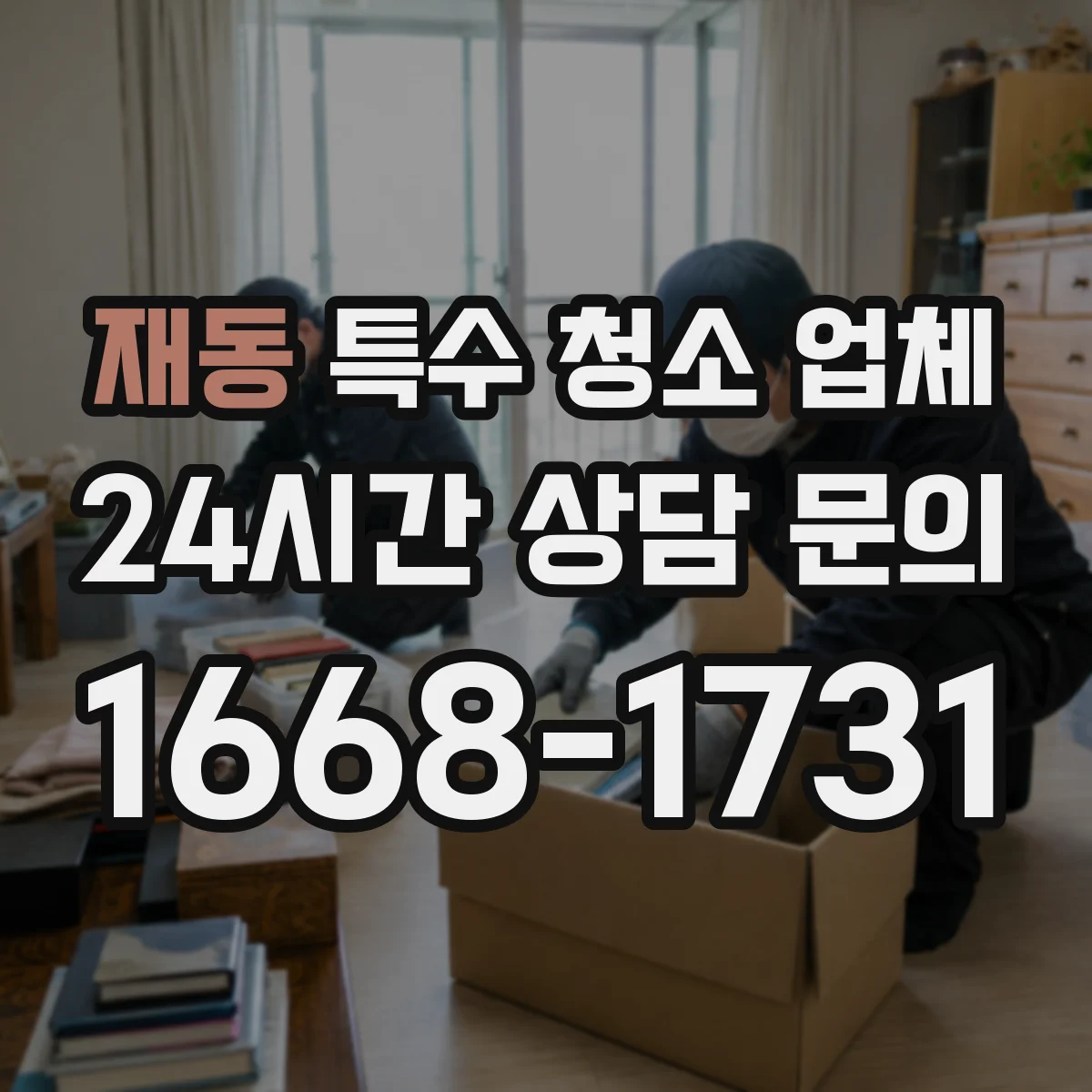 재동 특수 청소 업체
