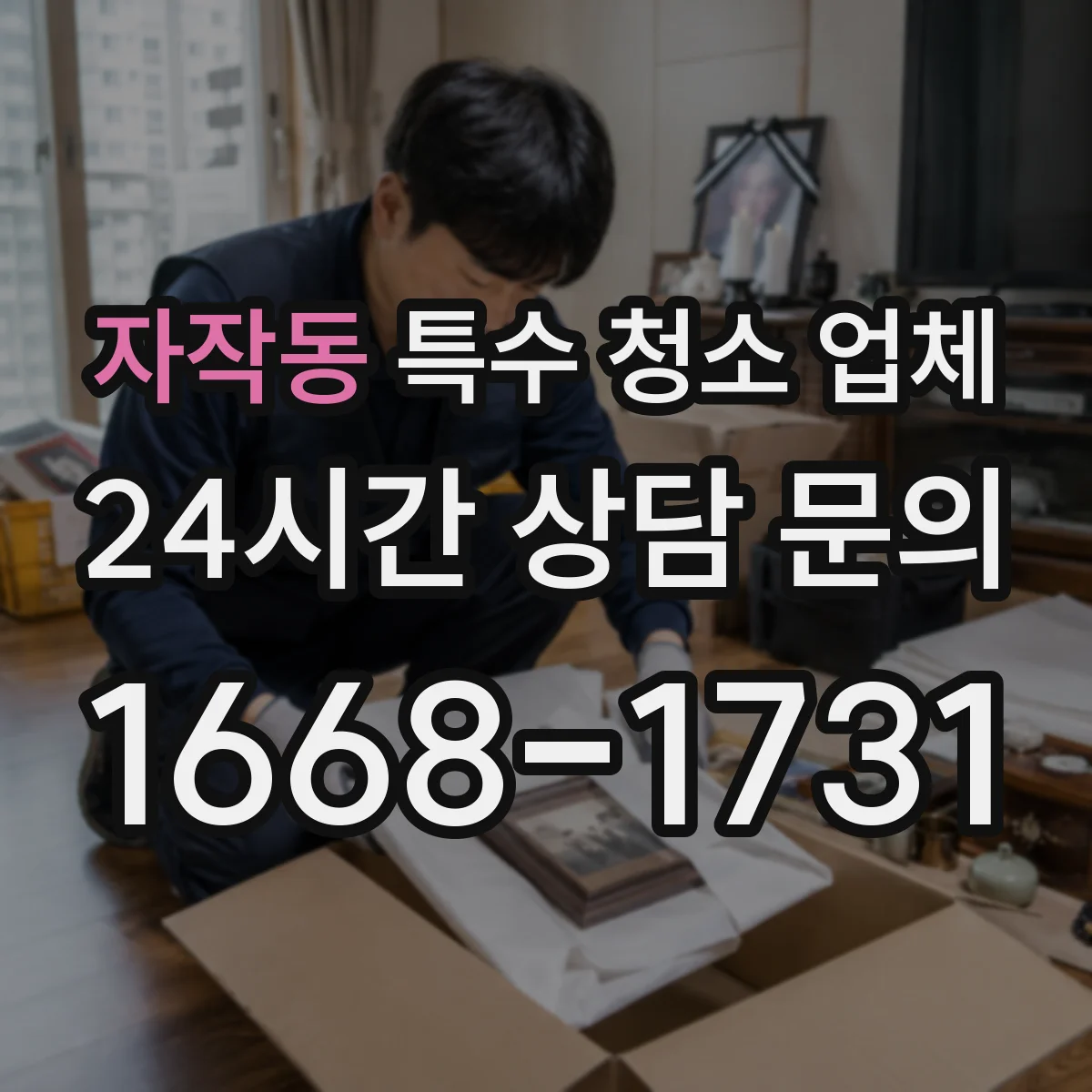 자작동 특수 청소 업체