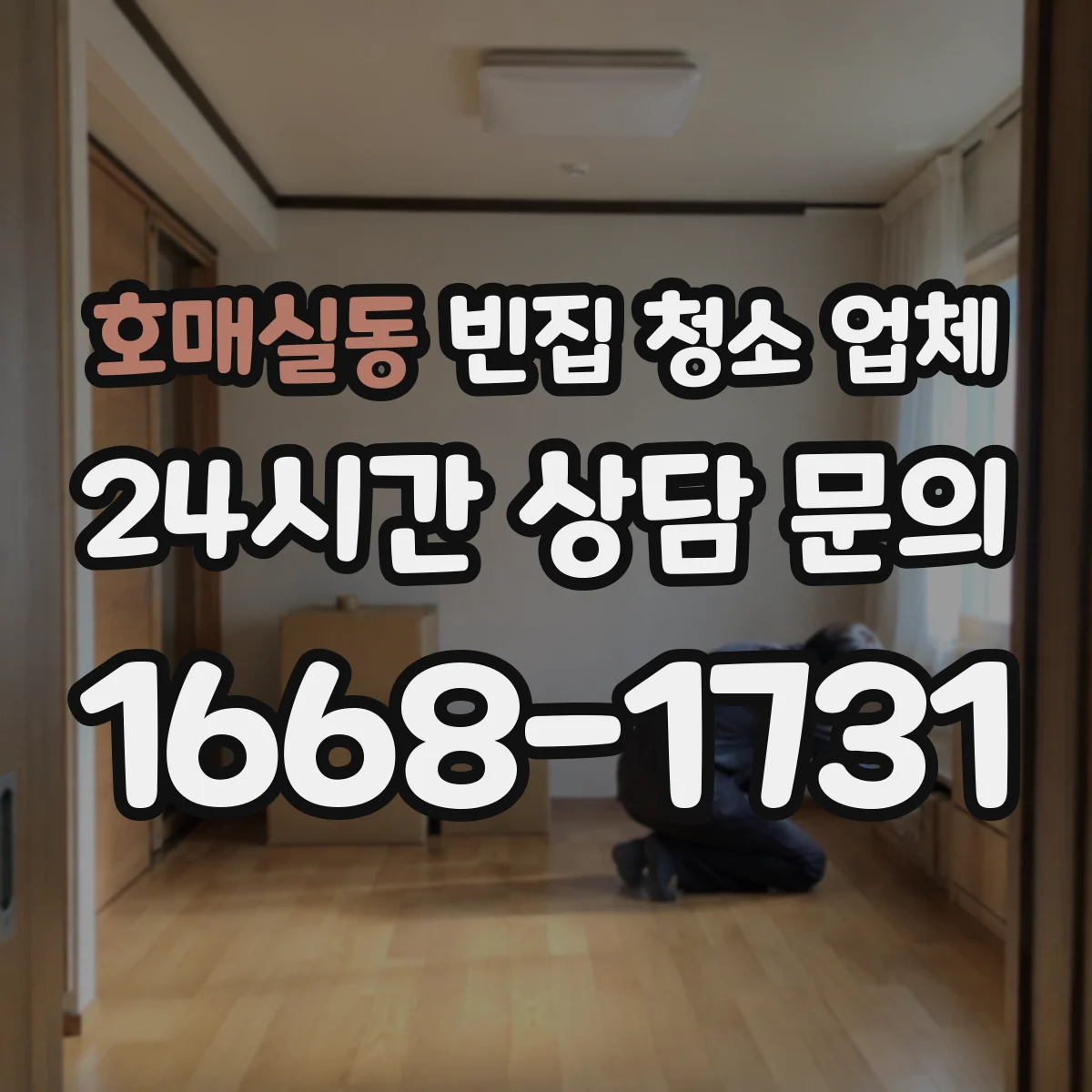 호매실동 빈집 청소 업체