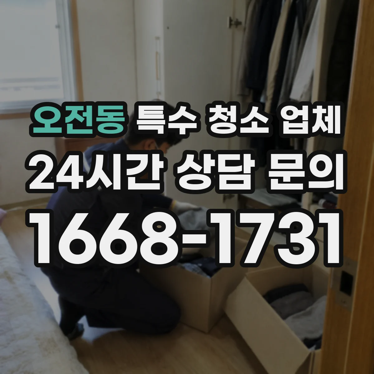 오전동 특수 청소 업체