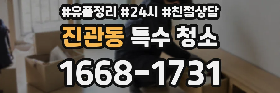 진관동 특수 청소