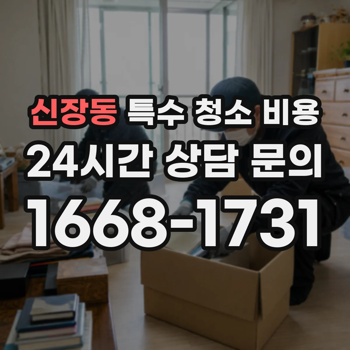 신장동 특수 청소 비용