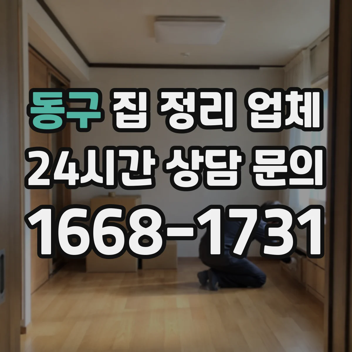 동구 집 정리 업체