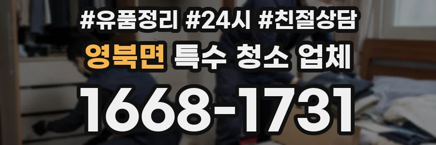 영북면 특수 청소 업체