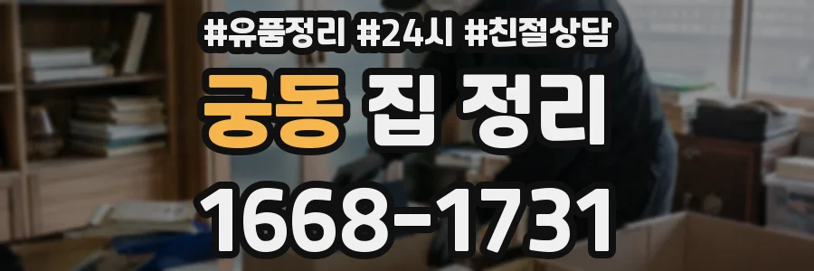 궁동 집 정리