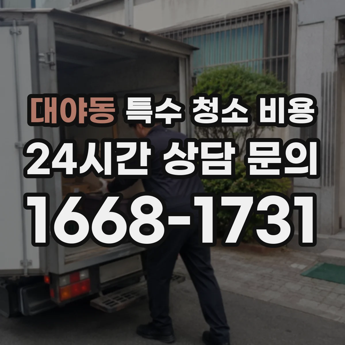 대야동 특수 청소 비용