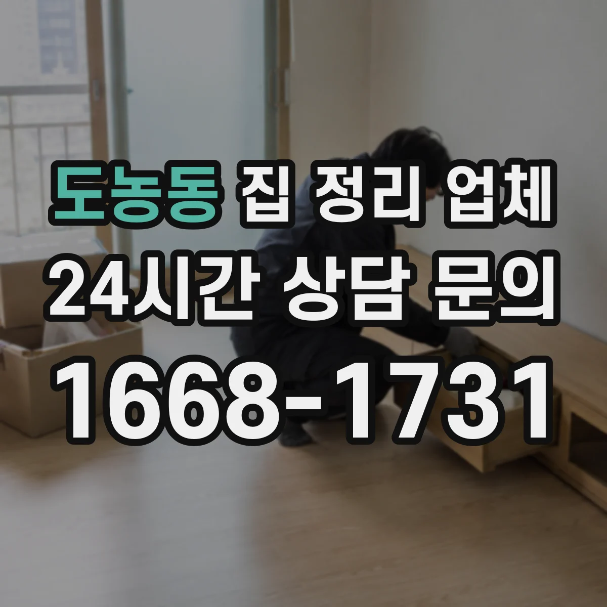 도농동 집 정리 업체