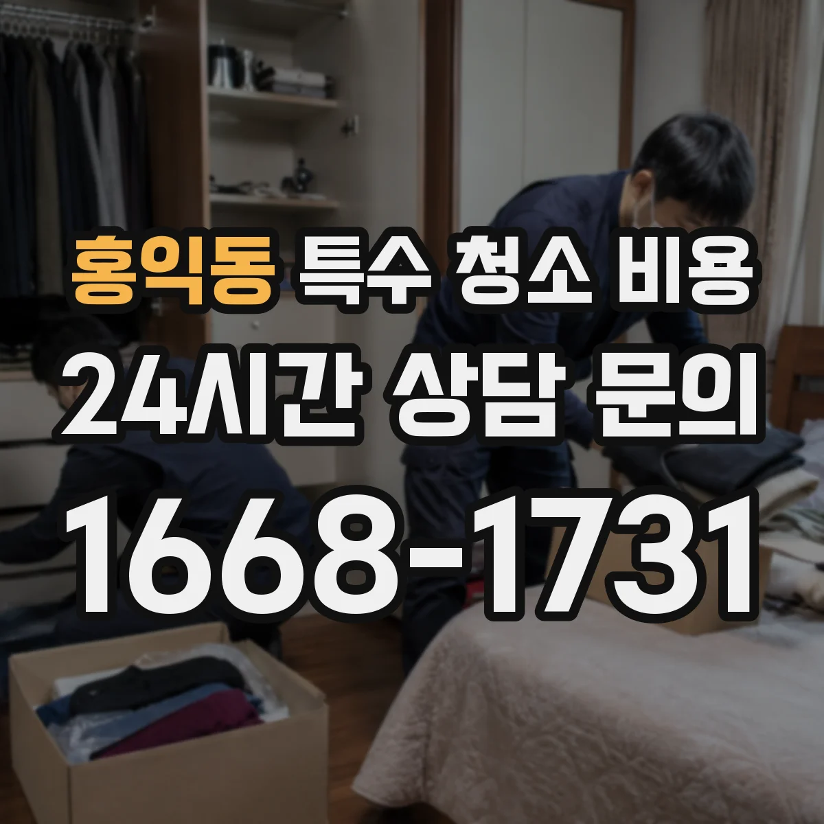 홍익동 특수 청소 비용