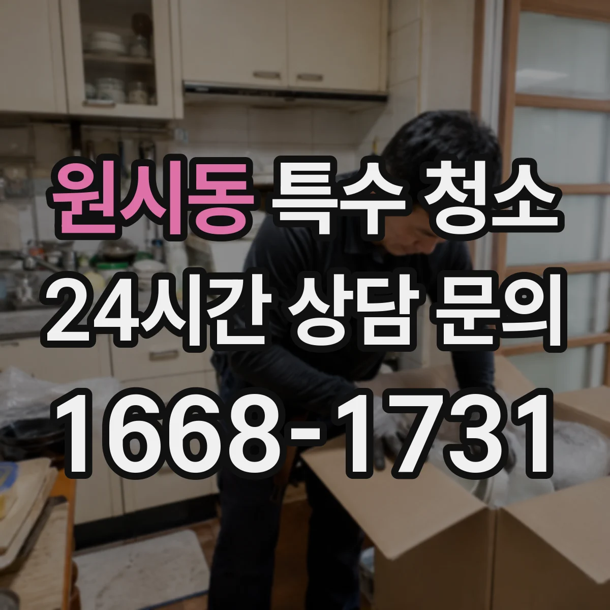 원시동 특수 청소