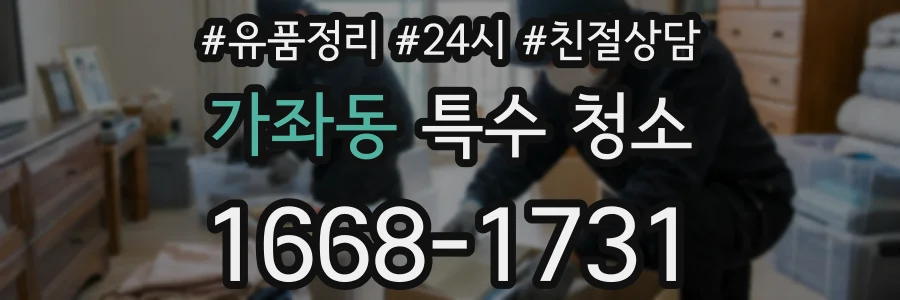 가좌동 특수 청소