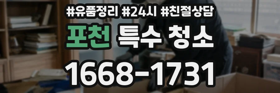 포천 특수 청소