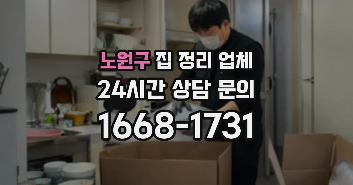 노원구 집 정리 업체