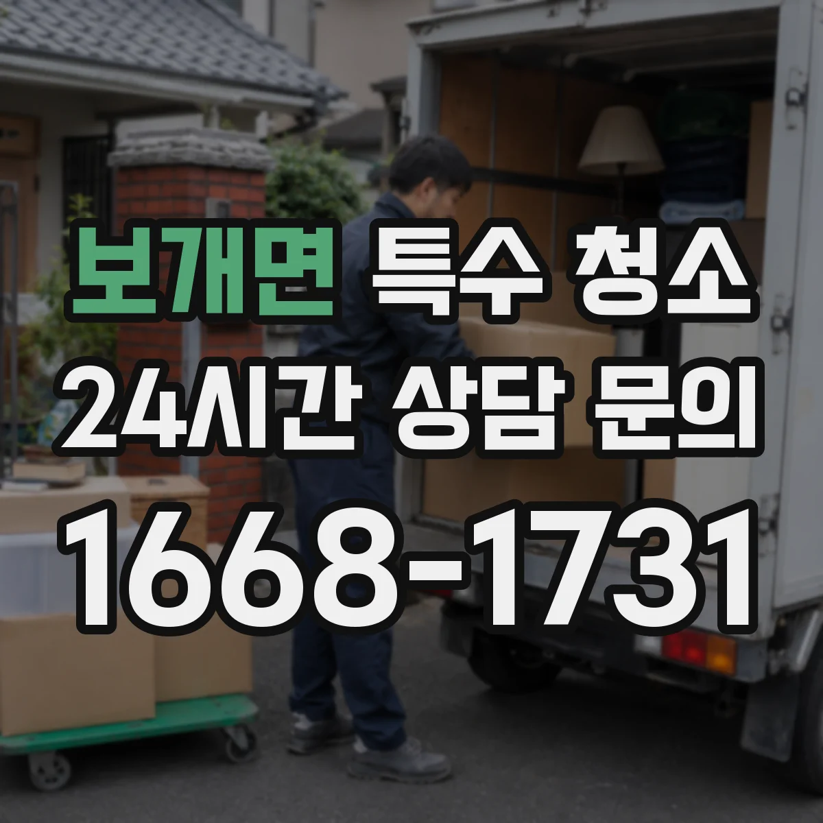 보개면 특수 청소