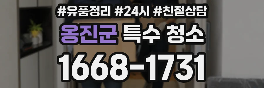 옹진군 특수 청소