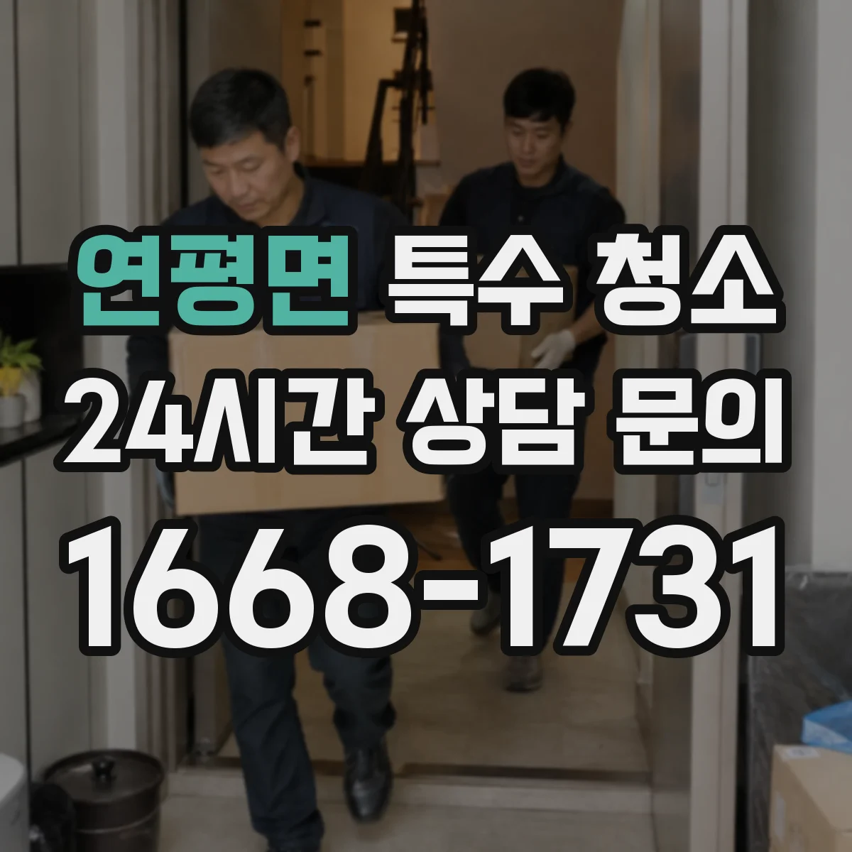 연평면 특수 청소