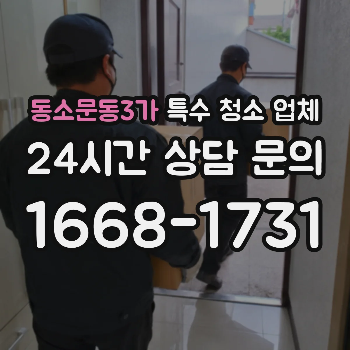 동소문동3가 특수 청소 업체