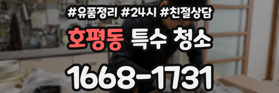 호평동 특수 청소