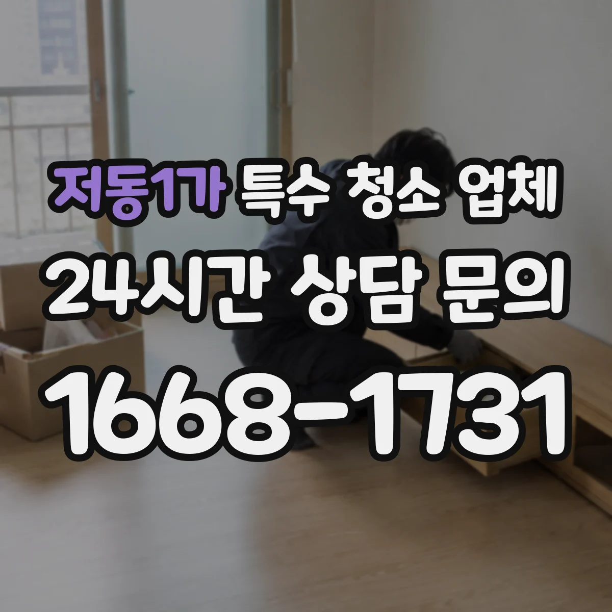 저동1가 특수 청소 업체