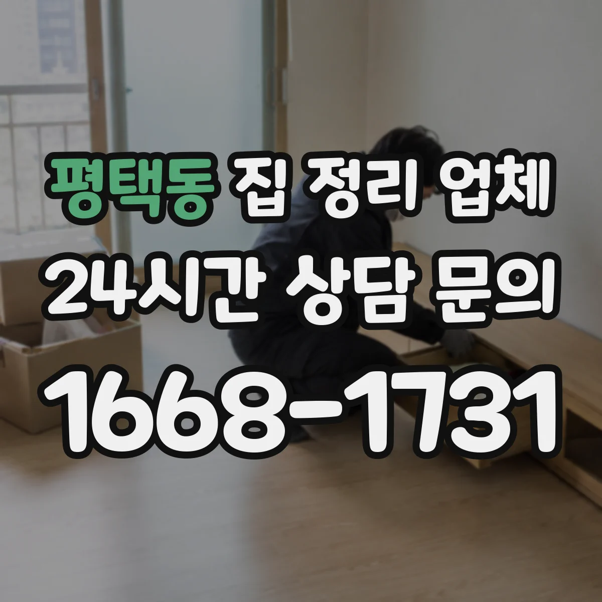 평택동 집 정리 업체