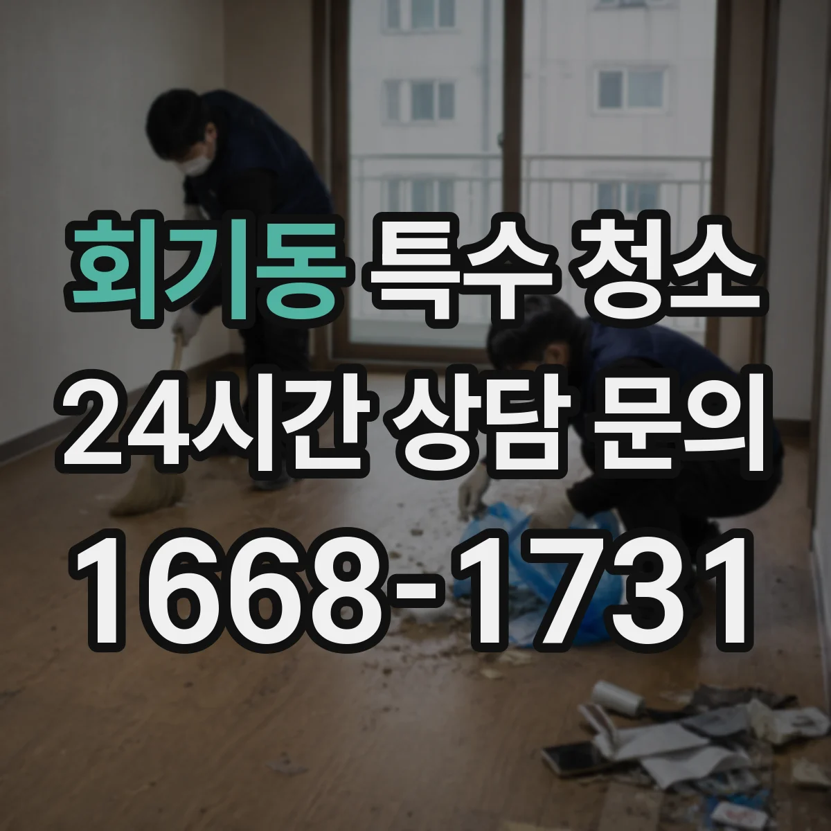 회기동 특수 청소