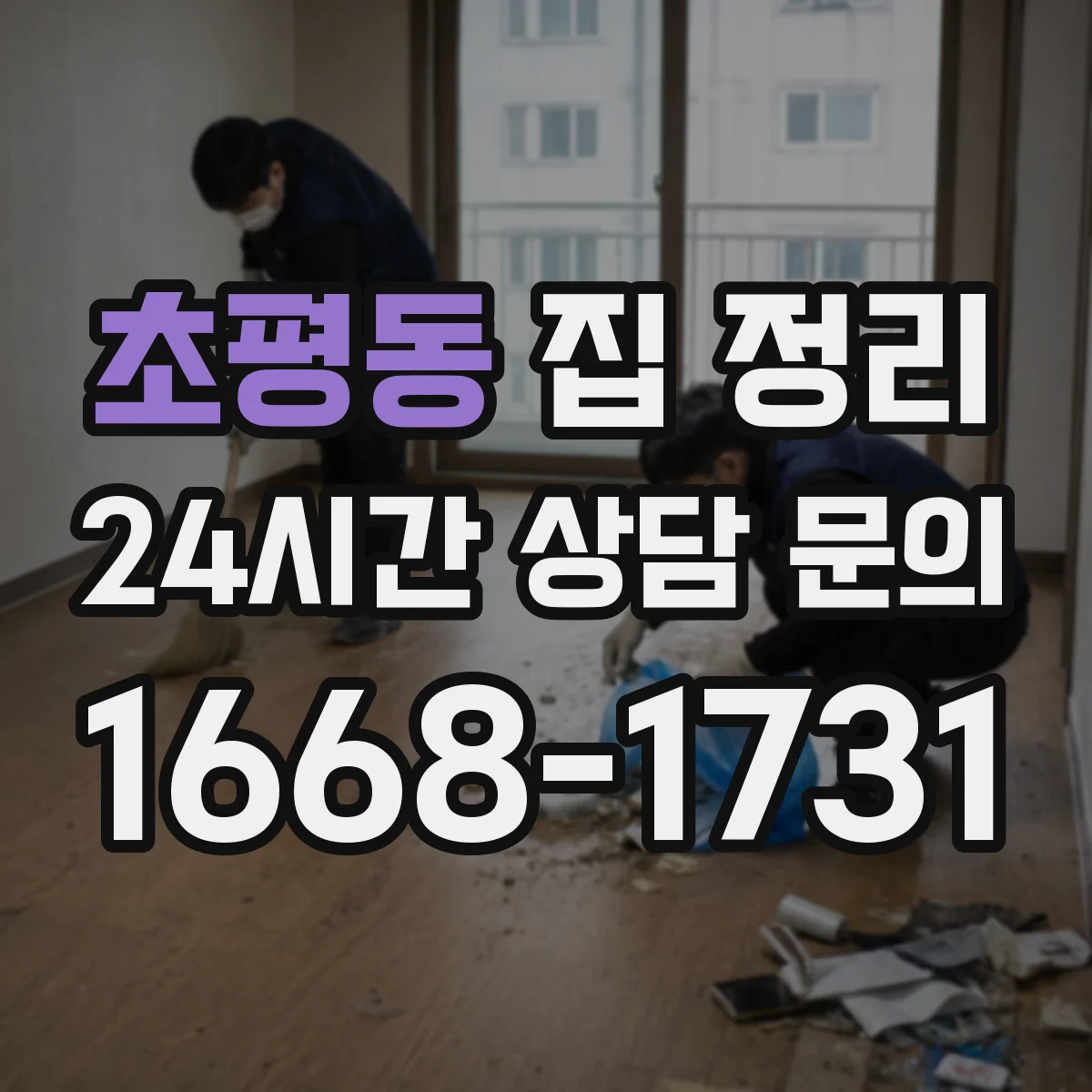 초평동 집 정리