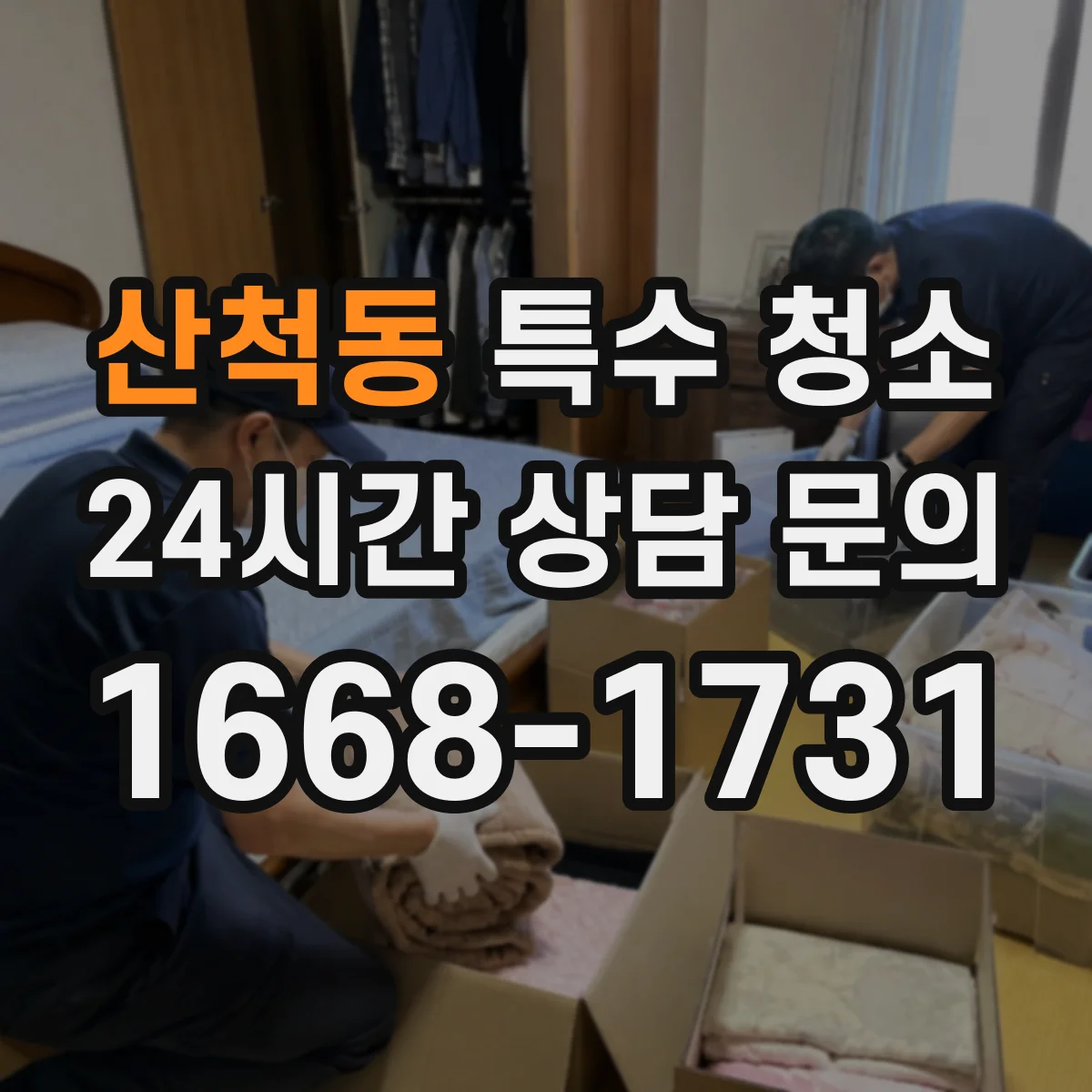 산척동 특수 청소
