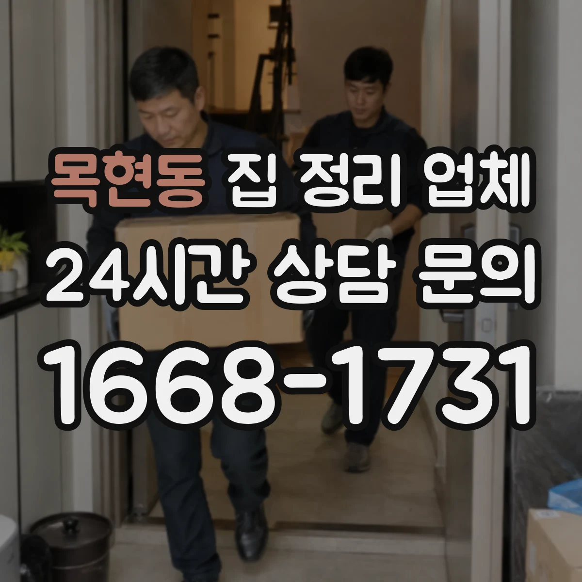 목현동 집 정리 업체