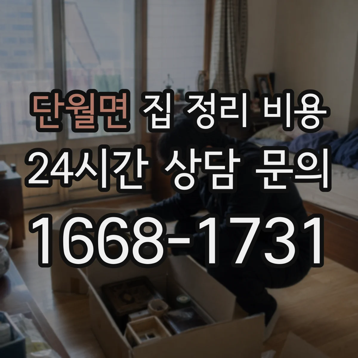 단월면 집 정리 비용