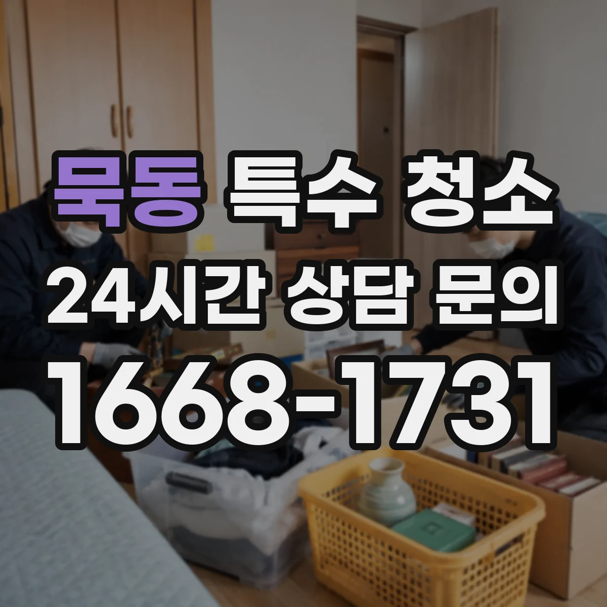 묵동 특수 청소