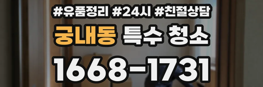 궁내동 특수 청소