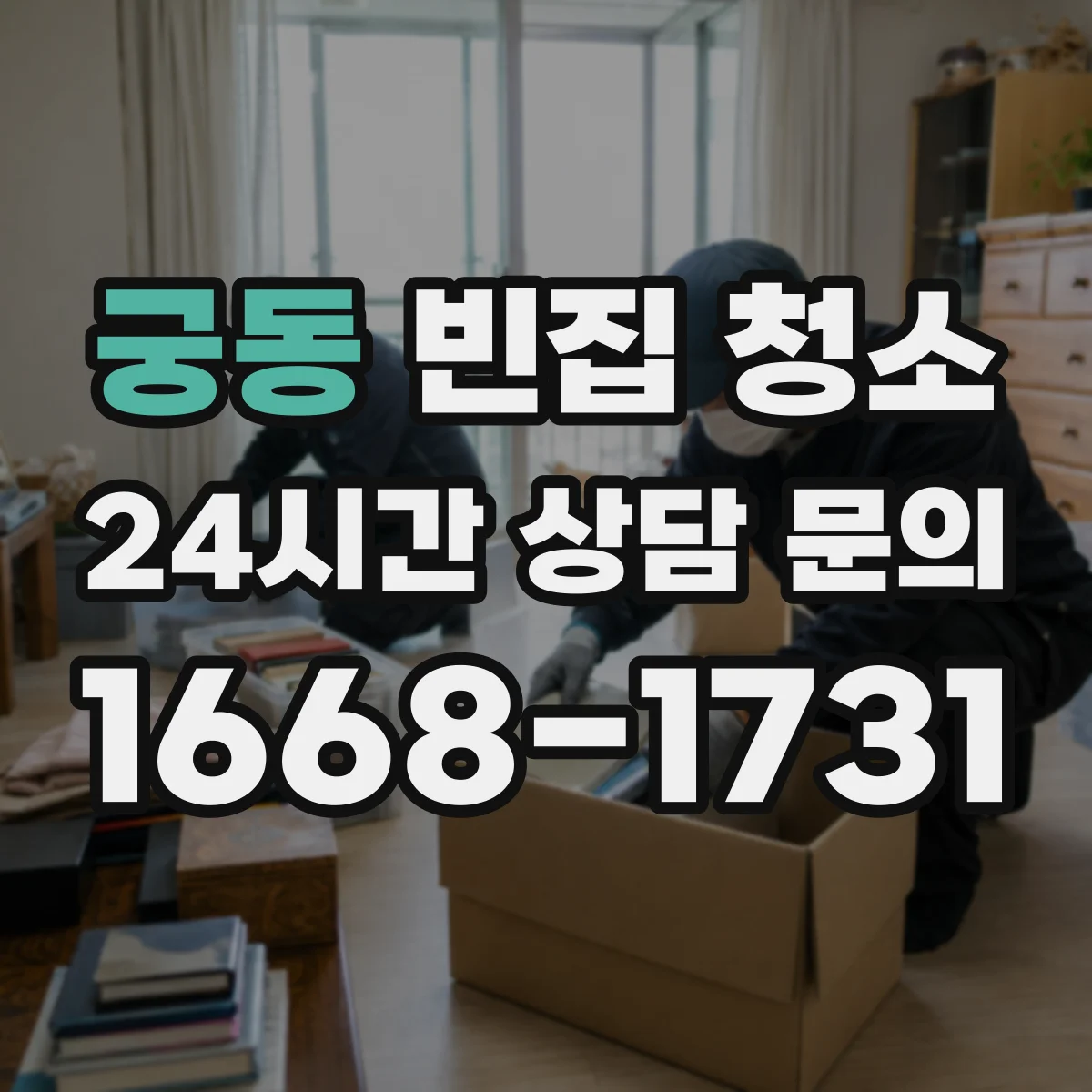 궁동 빈집 청소