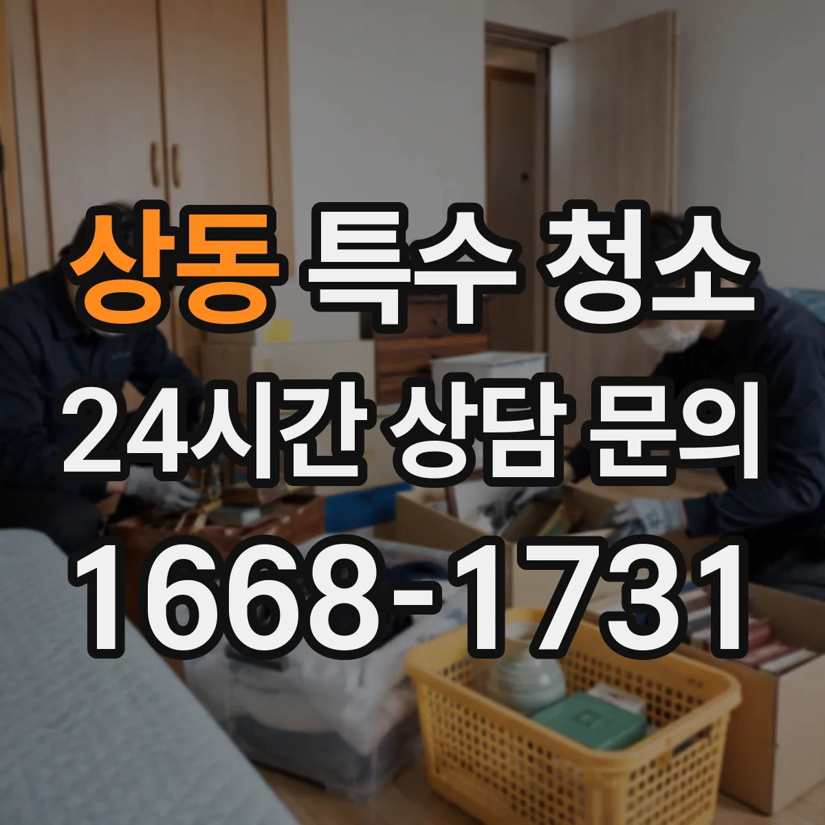 상동 특수 청소