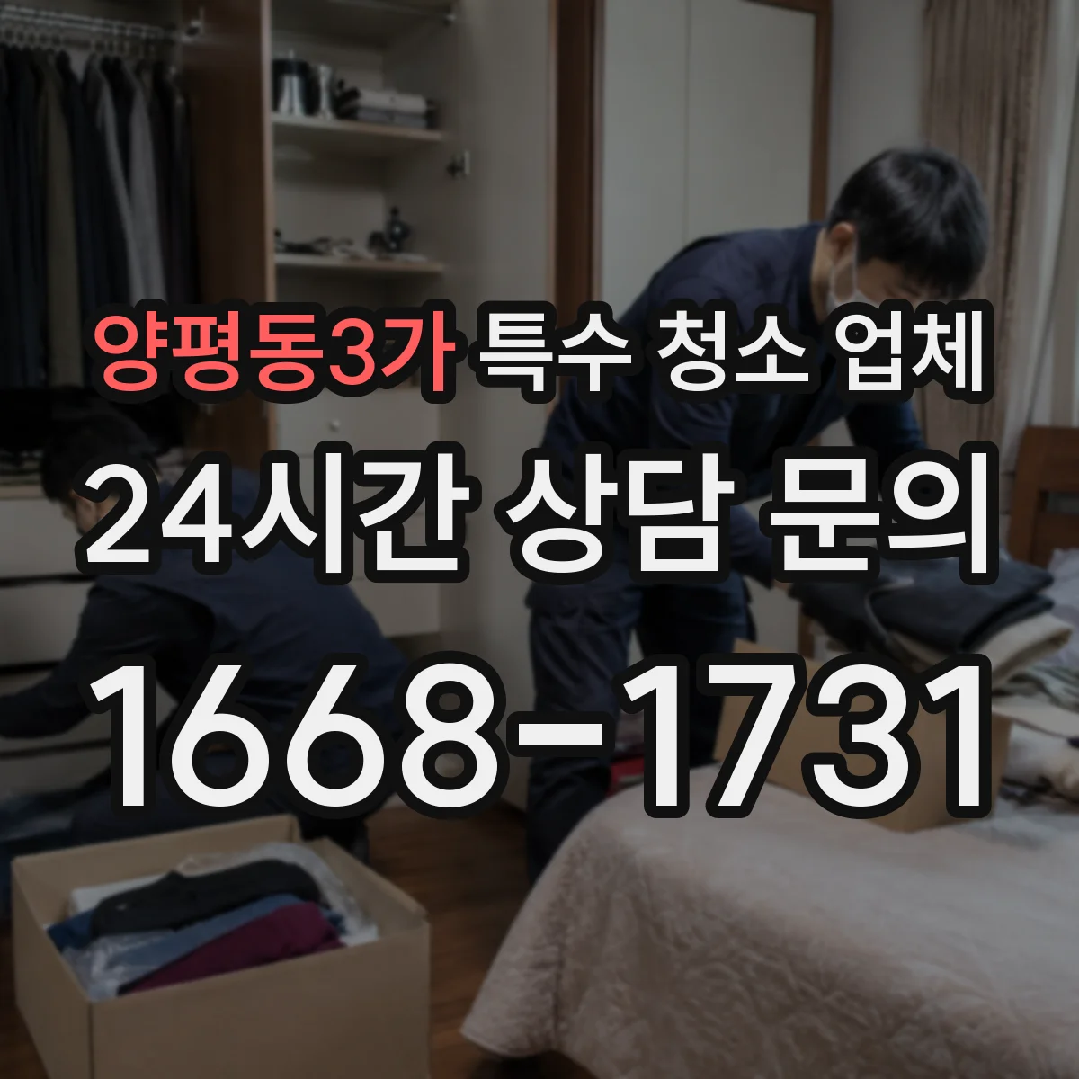 양평동3가 특수 청소 업체