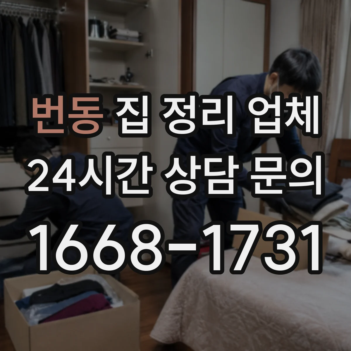 번동 집 정리 업체