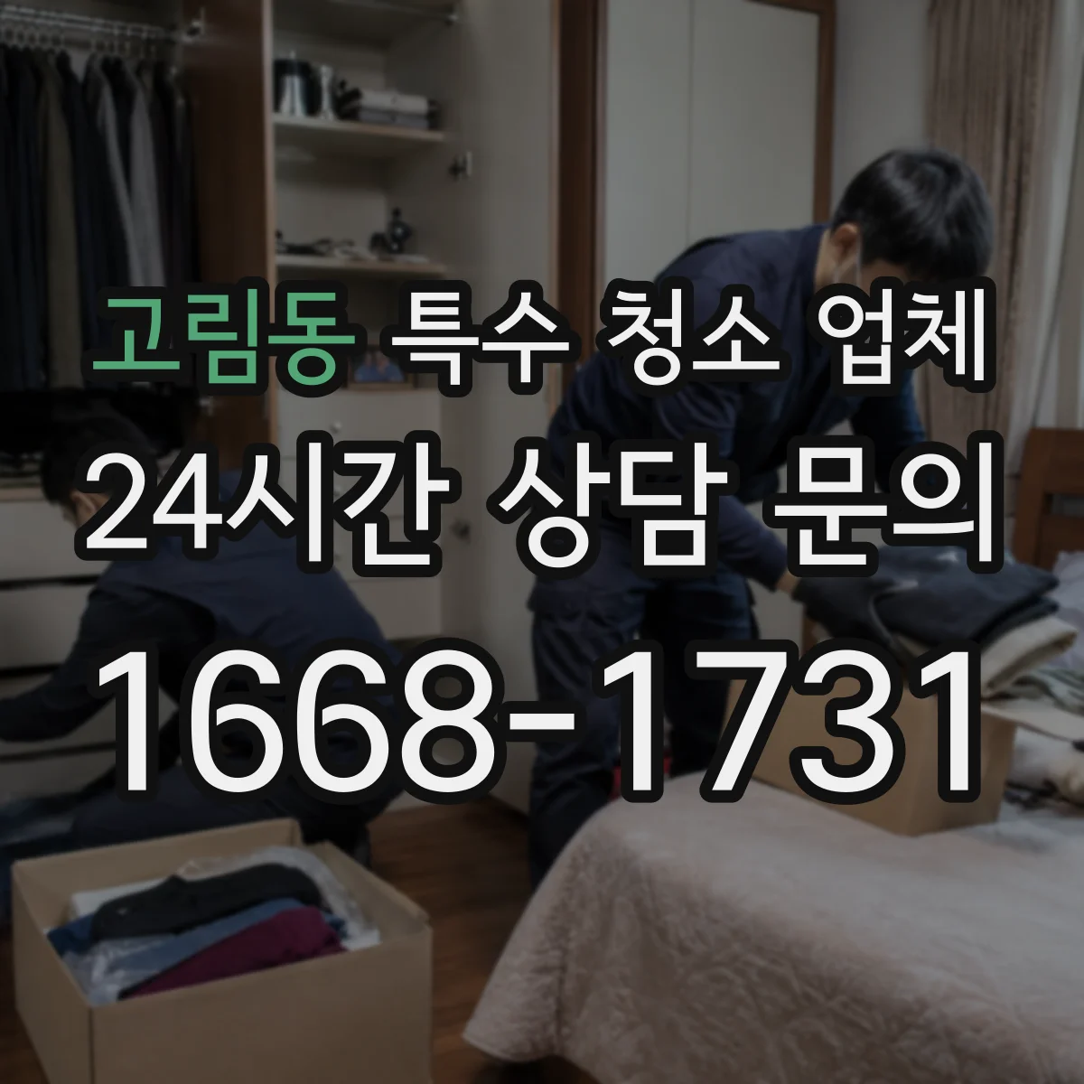 고림동 특수 청소 업체