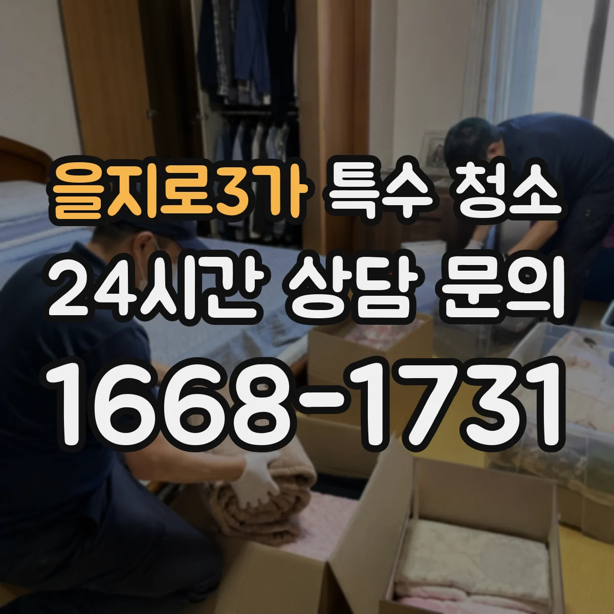 을지로3가 특수 청소