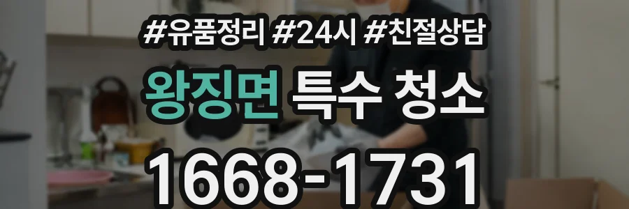 왕징면 특수 청소