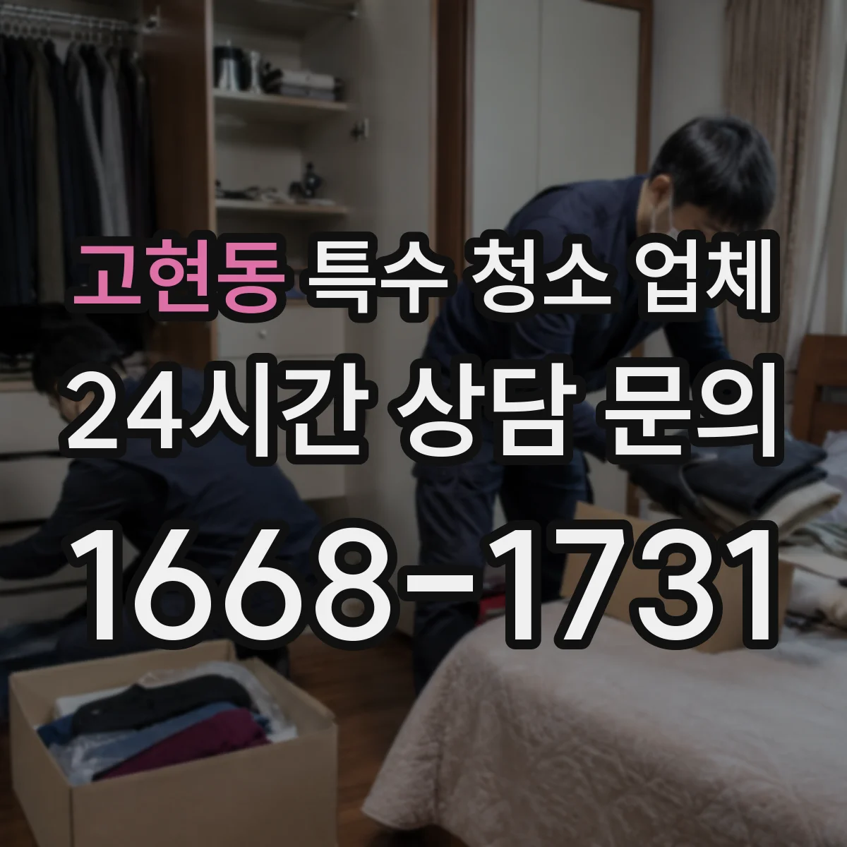 고현동 특수 청소 업체