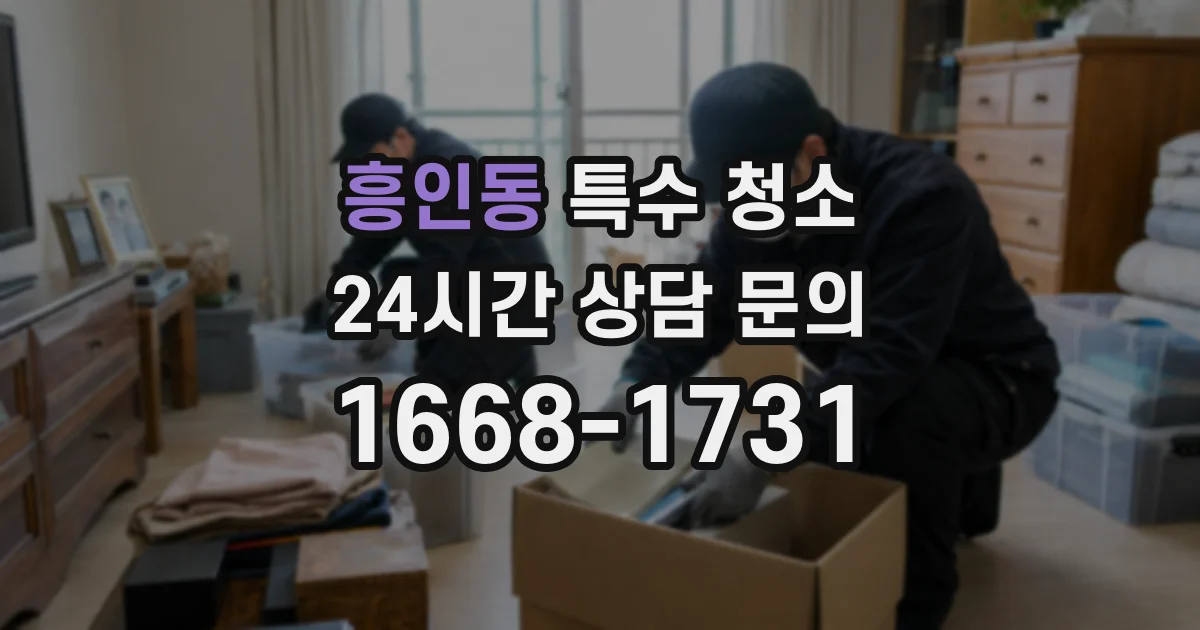 흥인동 특수 청소
