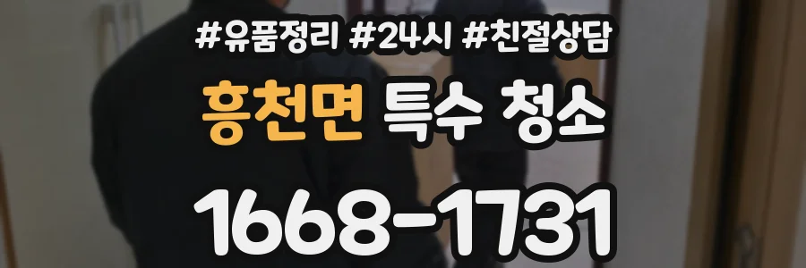 흥천면 특수 청소