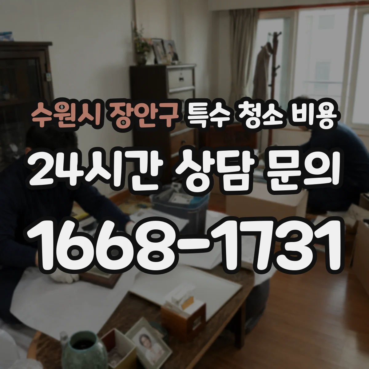 수원시 장안구 특수 청소 비용 부분 제거 vs 전면 처리 시 비용 차이