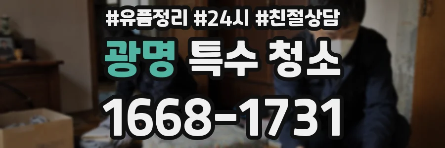광명 특수 청소