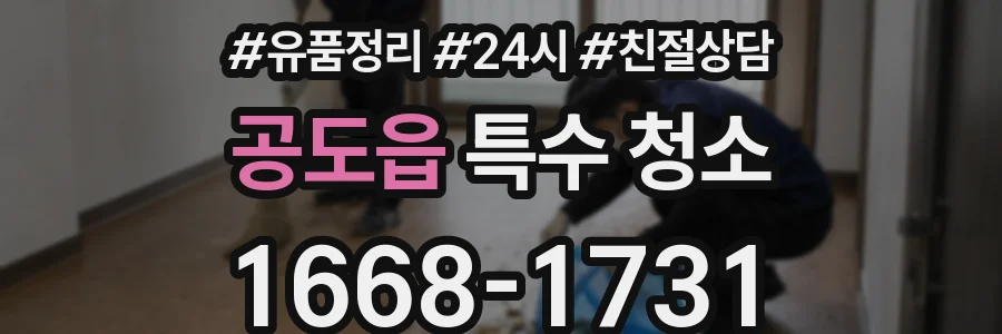공도읍 특수 청소