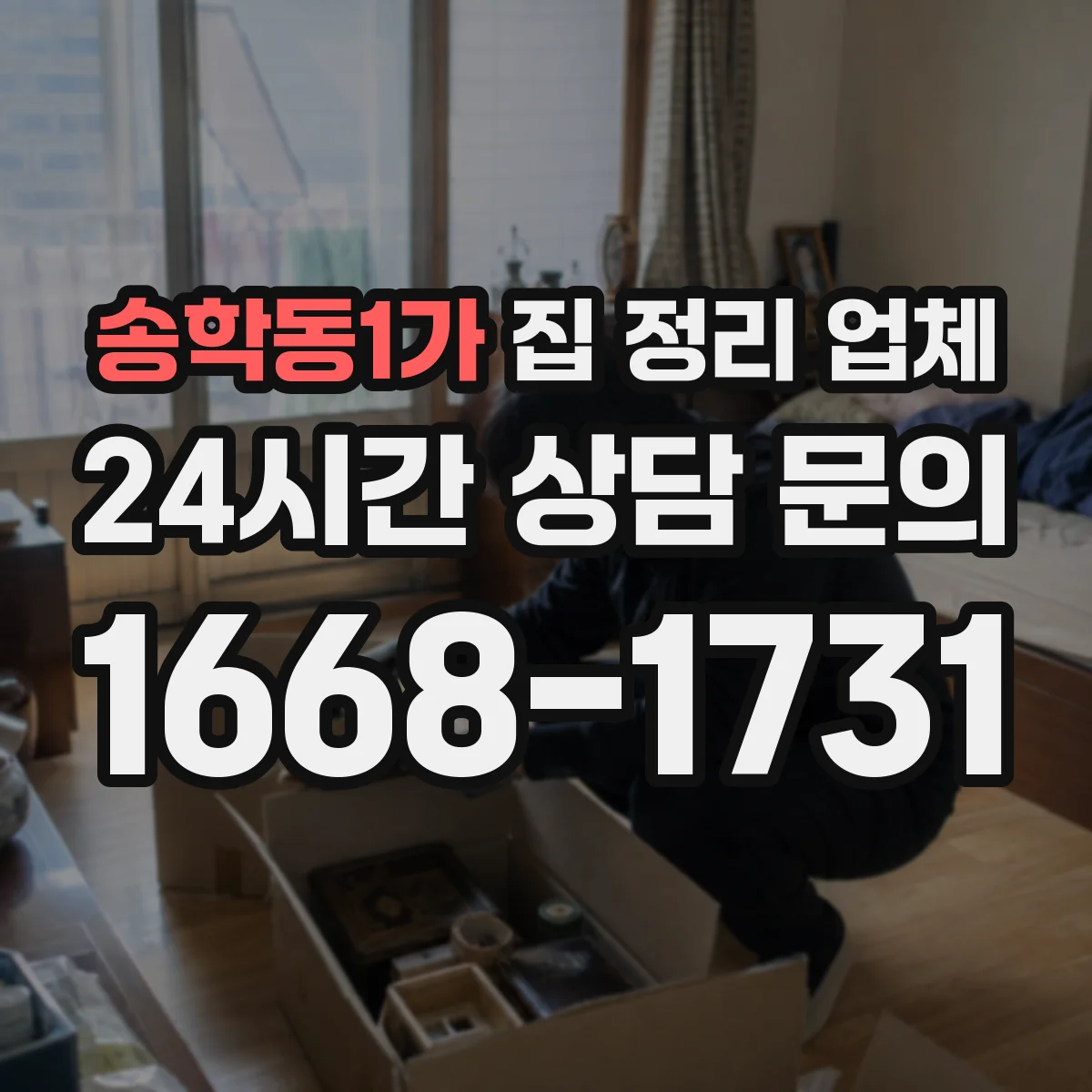 송학동1가 집 정리 업체