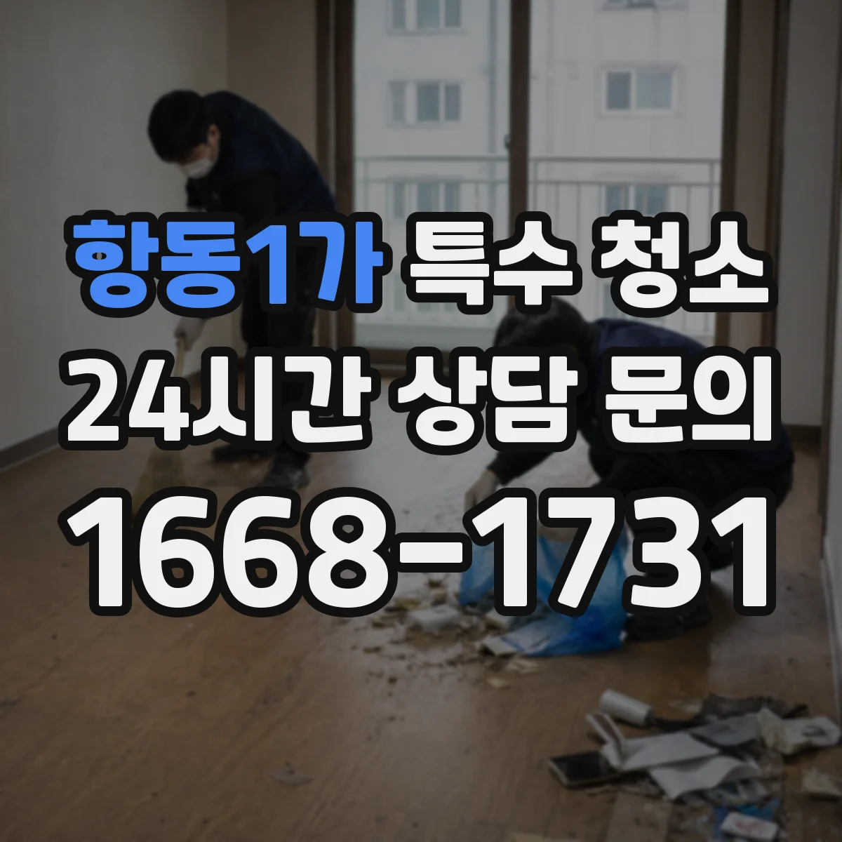 항동1가 특수 청소