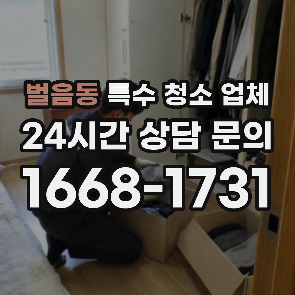 벌음동 특수 청소 업체